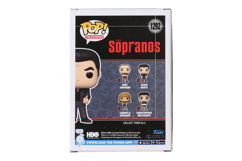 Steven Van Zandt Signed (JSA) "Sopranos" #1292 Silvio Dante Funko Pop! Vinyl Figure - Silvio Dante