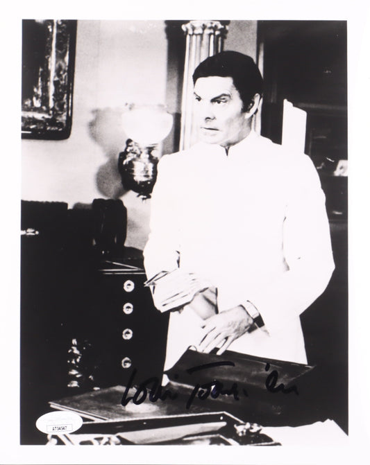 Louis Jourdan Signed "James Bond: Octopussy" 8x10 Photo (JSA) - Kamal Khan