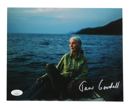 Jane Goodall Signed 8x10 Photo (JSA)