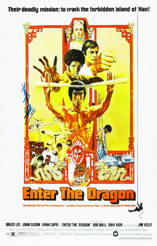 Angela Mao Signed "Enter The Dragon" 11x17 Photo (ACOA) - Su Lin