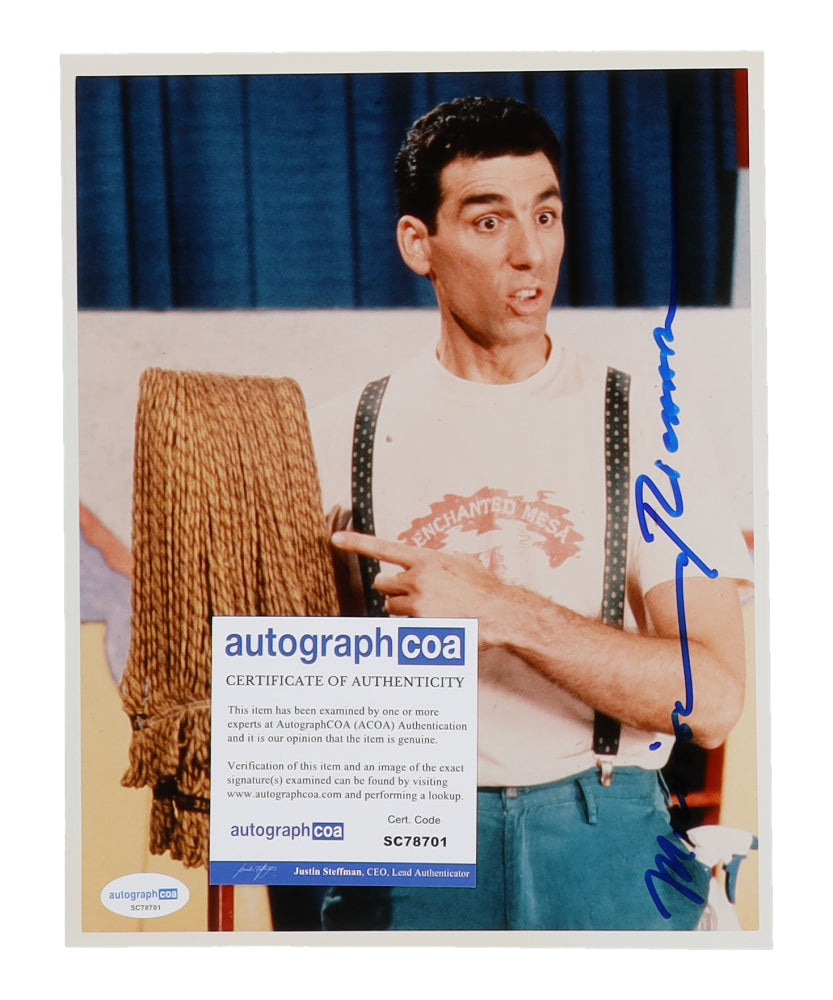 Michael Richards Signed "UHF" 8x10 Photo (ACOA) - Stanley Spadowski