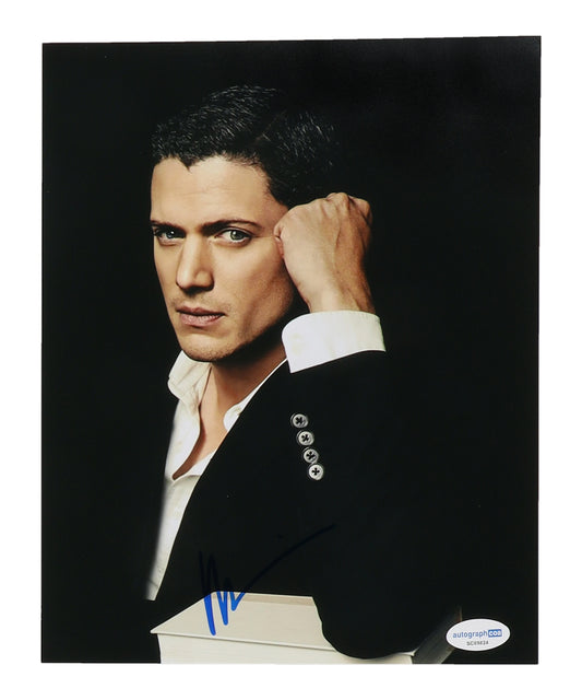 Wentworth Miller Signed 8x10 Photo (ACOA)