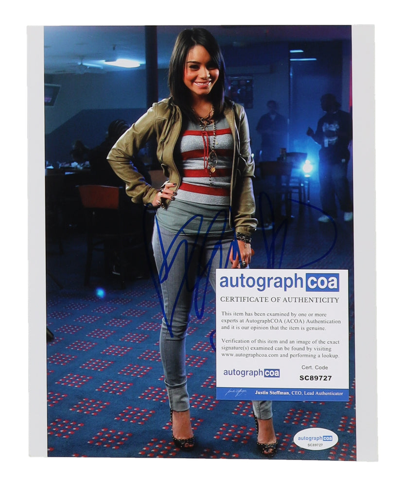 Vanessa Hudgens Signed 8x10 Photo (ACOA)