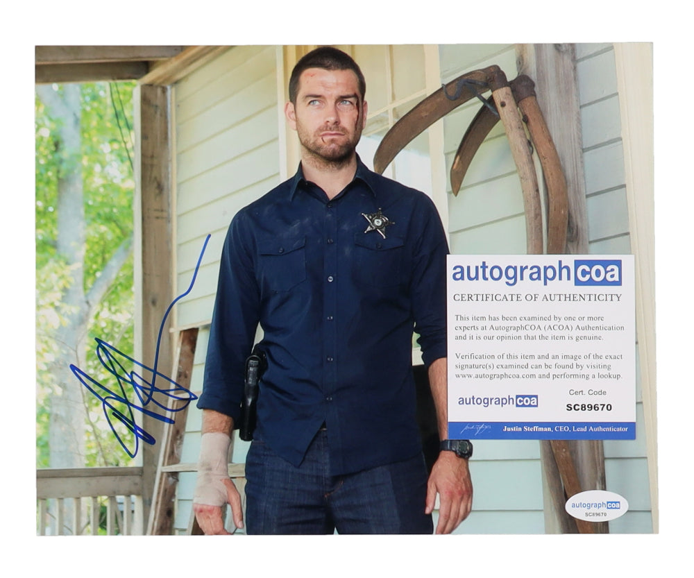 Antony Starr Signed "American Gothic" 8x10 Photo (ACOA) - Garrett Hawthorne