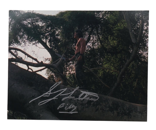 Sonny Landham Signed (ACOA) "Predator" 11x14 Photo Inscribed "Billy" - Billy Sole