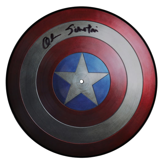 Alan Silvestri Signed "Marvel: Captain America" Vinyl Record (ACOA)