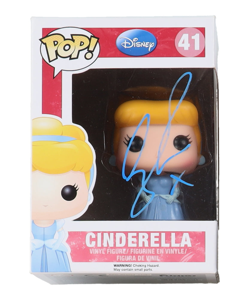 Lily James Signed (PSA) "Cinderella" #41 Cinderella Funko Pop Vinyl Figure