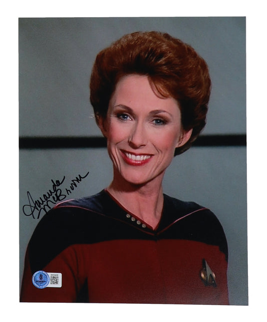 Amanda McBroom Signed (Beckett) "Star Trek: The Next Generation" 8x10 Photo - Capt. Phillipa Louvois