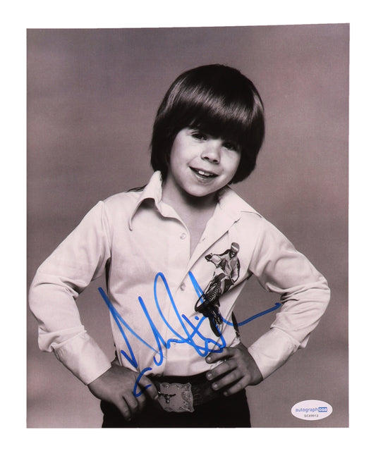 Adam Rich Signed 8x10 Photo (ACOA) - Eight is Enough