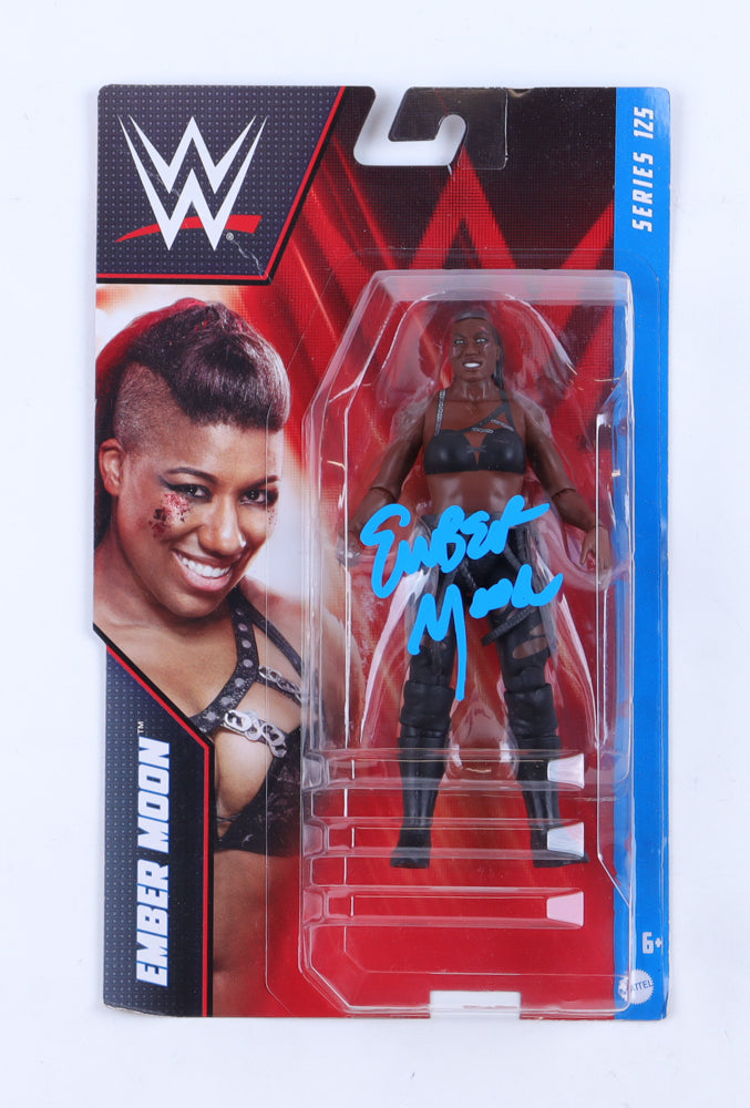 Ember Moon Signed WWE Action Figure (JSA) - JSA Witnessed