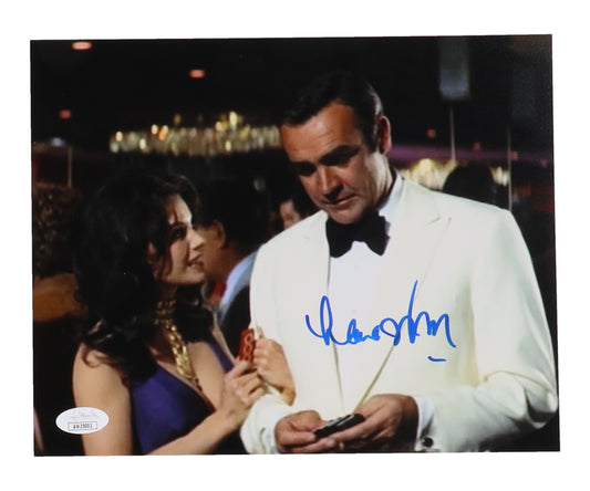 Lana Wood Signed (JSA) "Diamonds Are Forever" 8x10 Photo - Plenty O'Toole