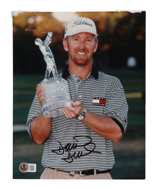 David Duval Signed 8x10 Photo (Beckett)