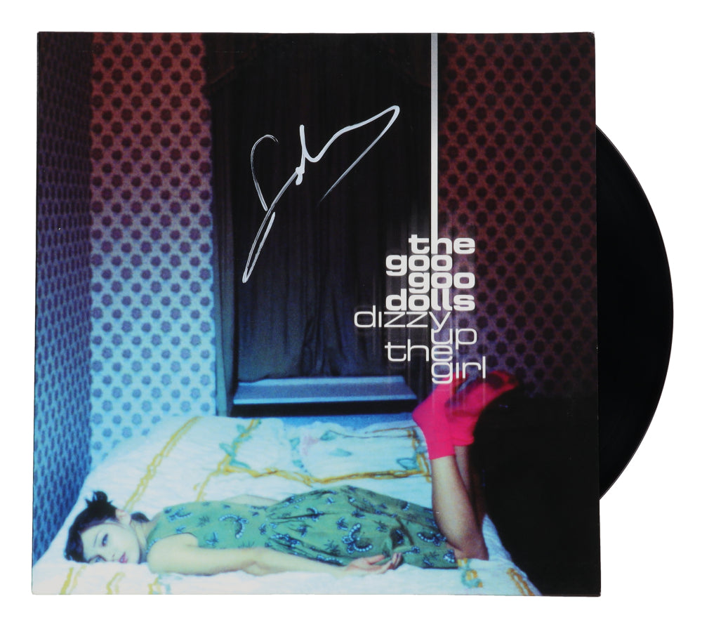 Johnny Rzeznik Signed (JSA) Goo Goo Dolls "Dizzy Up The Girl" Vinyl Record Album