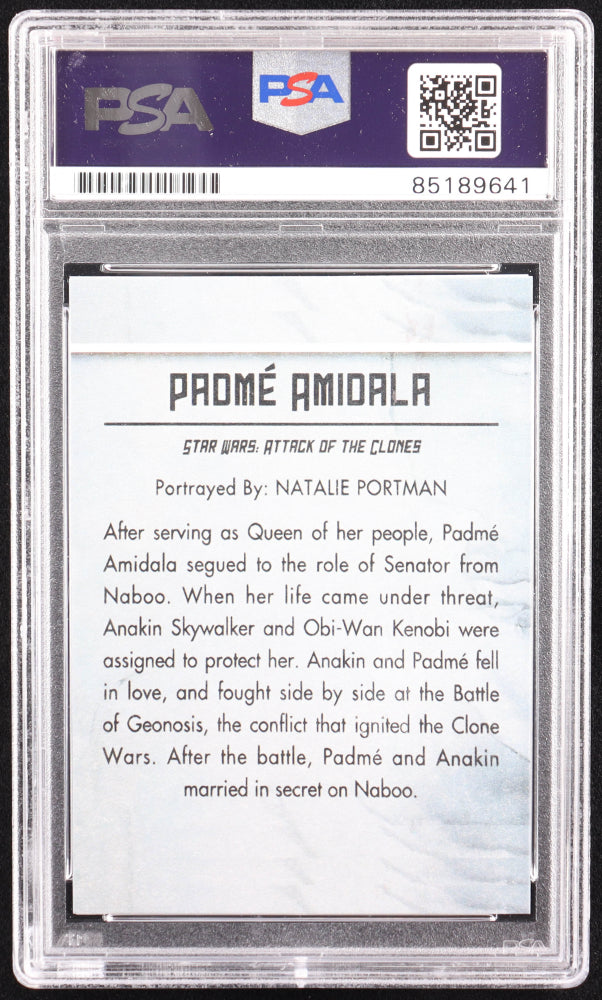 Natalie Portman as Padme Amidala Star Wars Cut Signature #NNO (PSA)