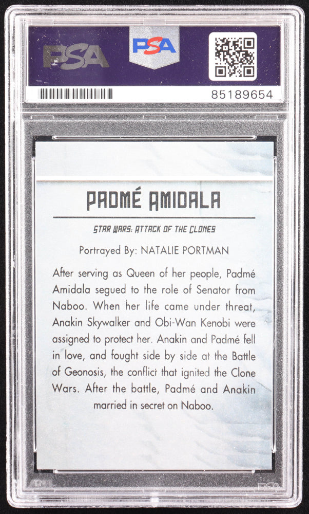 Natalie Portman as Padme Amidala Star Wars Cut Signature #NNO (PSA)