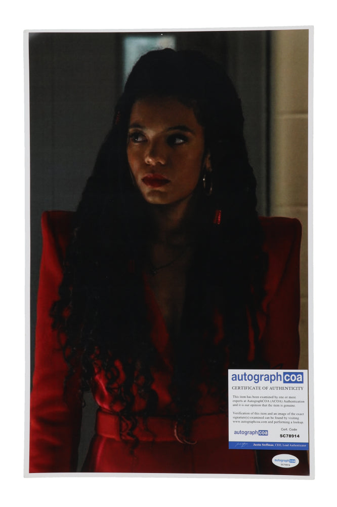 Jaz Sinclair Signed "Gen V" 11x17 Photo (AutographCOA) Marie Moreau