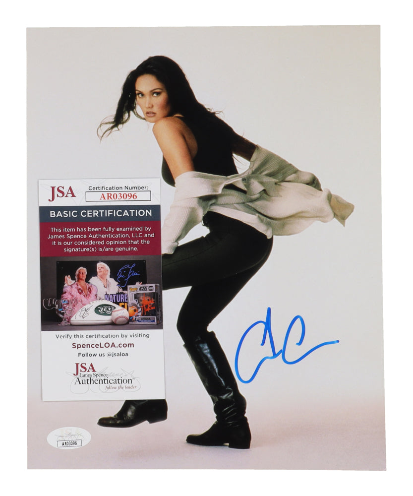 Tia Carrere Signed 8x10 Photo (JSA)