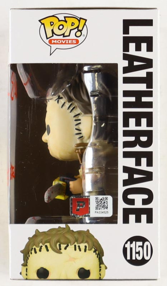 Mark Burnham Signed "The Texas Chainsaw Massacre" #1150 Leatherface Funko Pop! Vinyl Figure Inscribed "Leatherface" (PA)