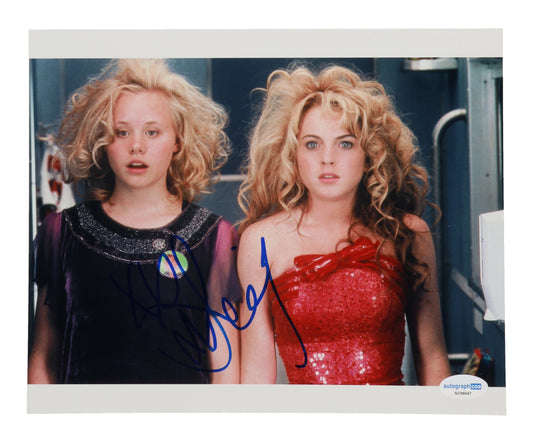 Alison Pill Signed (ACOA) "Confessions of a Teenage Drama Queen" 8x10 Photo - Ella Gerard