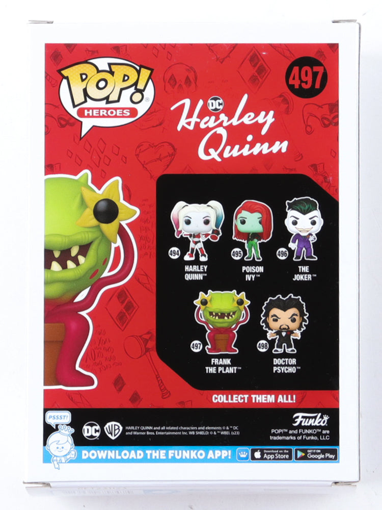 J. B. Smoove Signed "Harley Quinn" #497 Frank The Plant Funko Pop! Vinyl Figure (AutographCOA) Frank the Plant