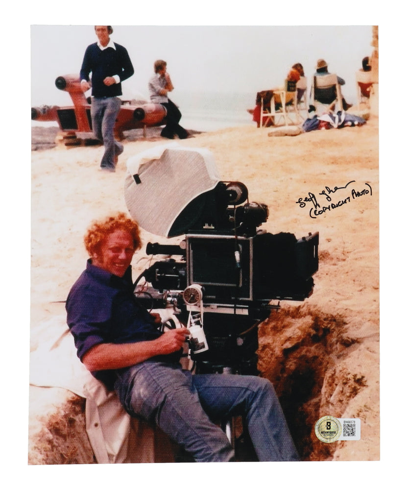 Geoff Glover Signed (Beckett) "Star Wars Episode IV: A New Home" 8x10 Photo Inscribed "(Copyright Photo)" - Cinematographer