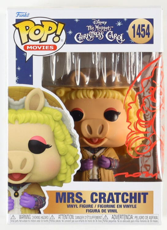 Guy Gilchrist Signed "The Muppet Christmas Carol" #1454 Mrs. Cratchit Funko Pop! with Hand-Drawn Sketch (PA)