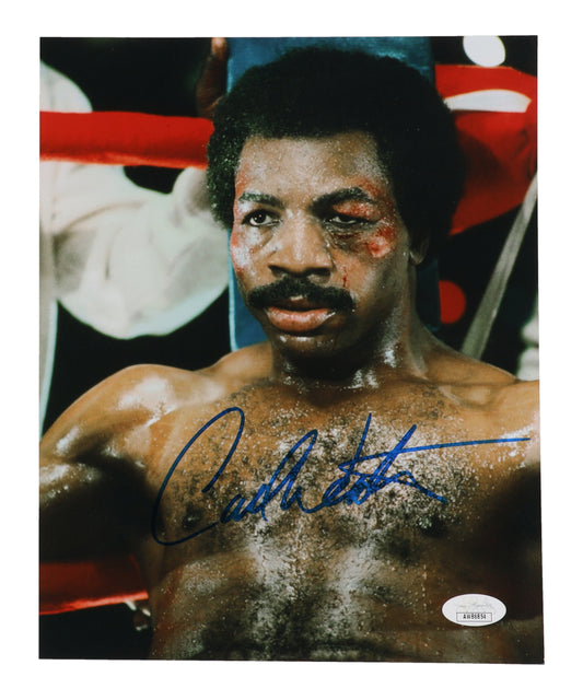 Carl Weathers Signed "Rocky" 8x10 Photo (JSA) Apollo Creed