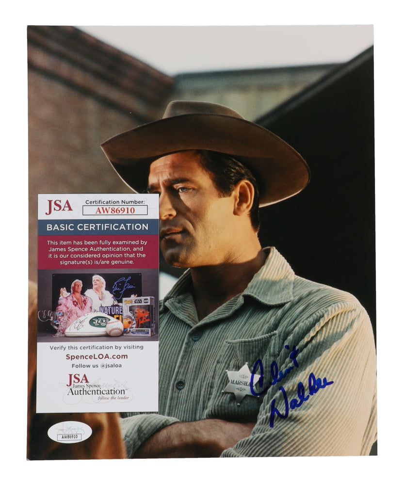 Clint Walker Signed "Cheyenne" 8x10 Photo (JSA) - Cheyenne Bodie