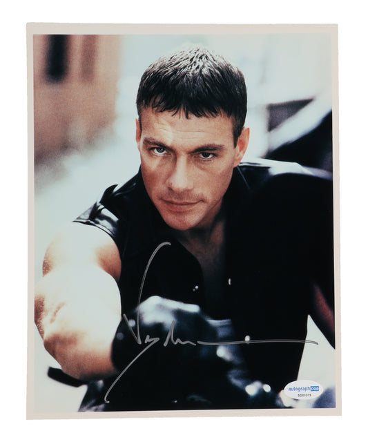 Jean-Claude Van Damme Signed 8x10 Photo (ACOA)