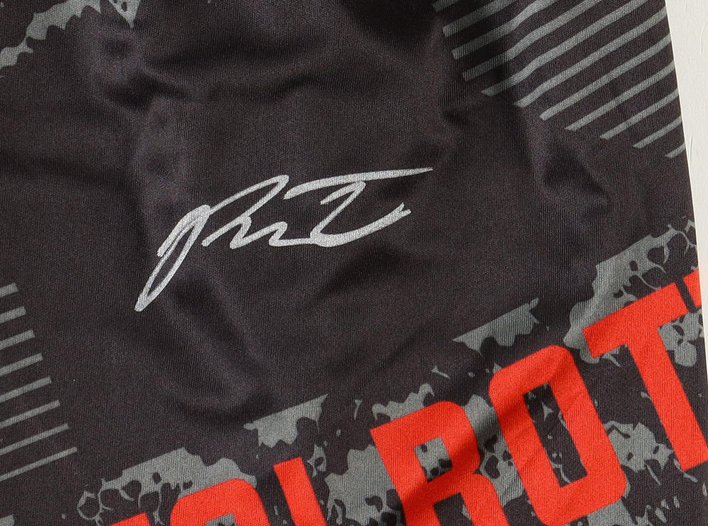 Payton Talbott Signed (Beckett) Custom Fight Shorts - Beckett Witnessed