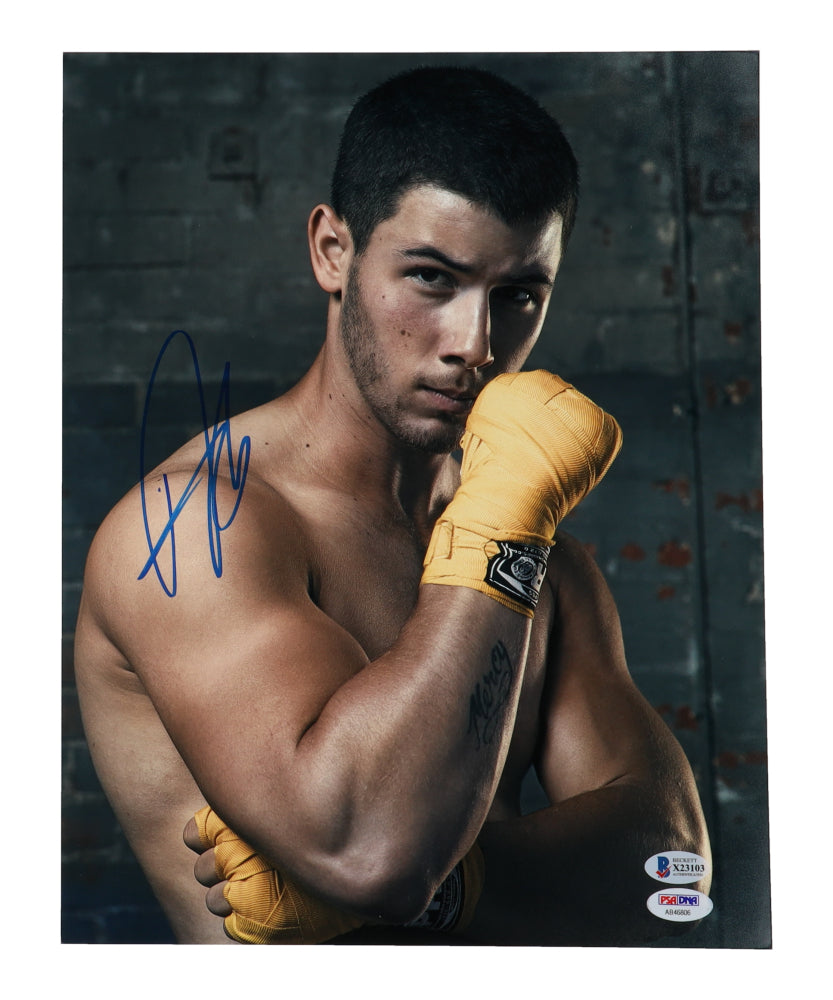 Nick Jonas Signed 11x14 Photo (Beckett & PSA)