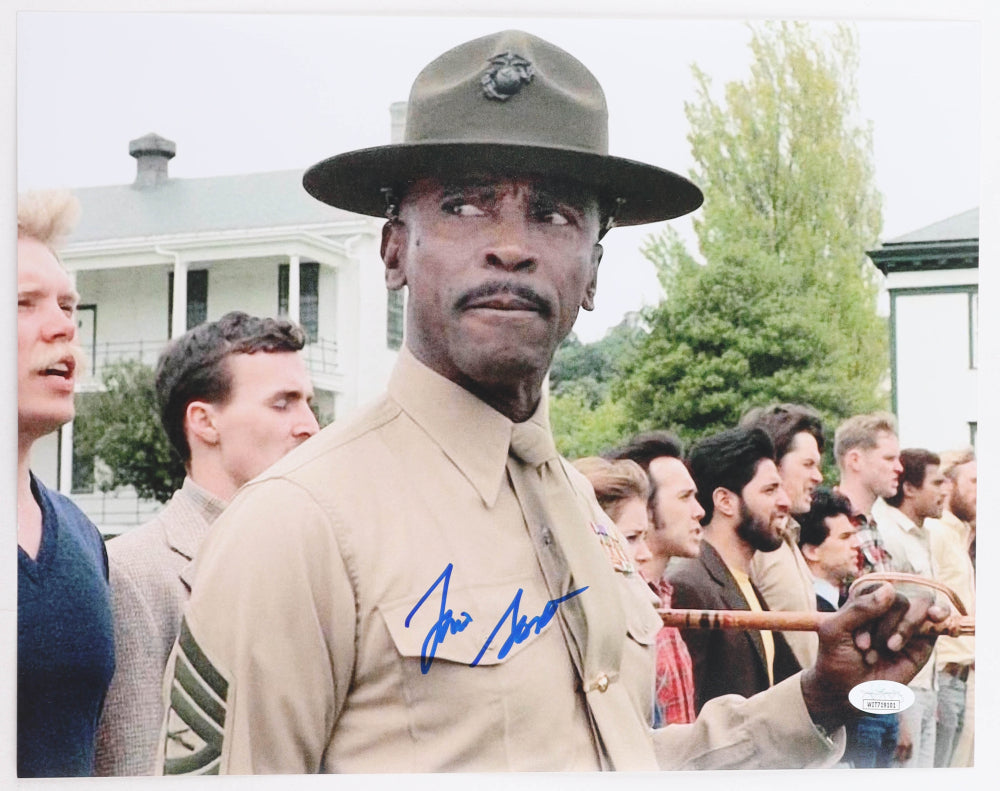 Louis Gossett Jr. Signed (JSA) "An Officer And A Gentleman" 11x14 Photo - JSA Witnessed