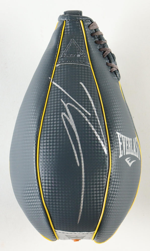 Ryan Garcia Signed (Beckett) Everlast Full-Size Authentic Speed Bag - Beckett Witnessed