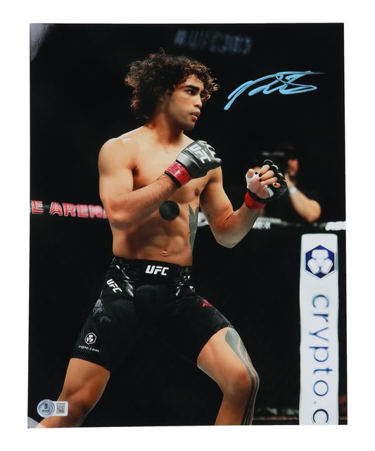 Payton Talbott Signed UFC 11x14 Photo (Beckett) - Beckett Witnessed