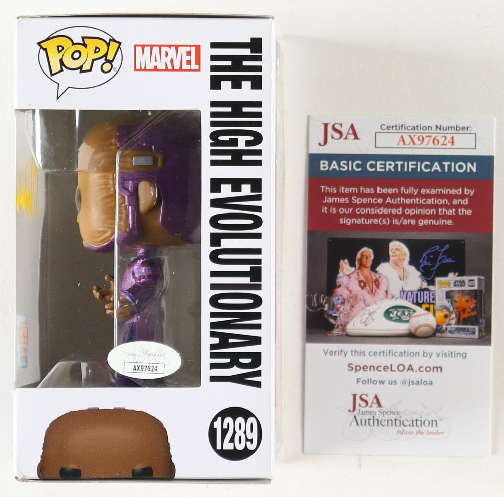 Chukwudi Iwuji Signed (JSA) "Guardians of the Galaxy Volume 3" #1289 The High Evolutionary Funko Pop! Vinyl Figure - Funko Exclusive 2023 Fall Convention Limited Edition