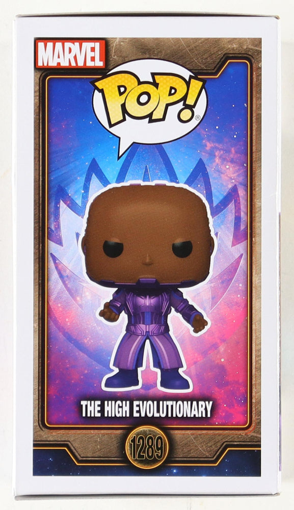 Chukwudi Iwuji Signed (JSA) "Guardians of the Galaxy Volume 3" #1289 The High Evolutionary Funko Pop! Vinyl Figure - Funko Exclusive 2023 Fall Convention Limited Edition