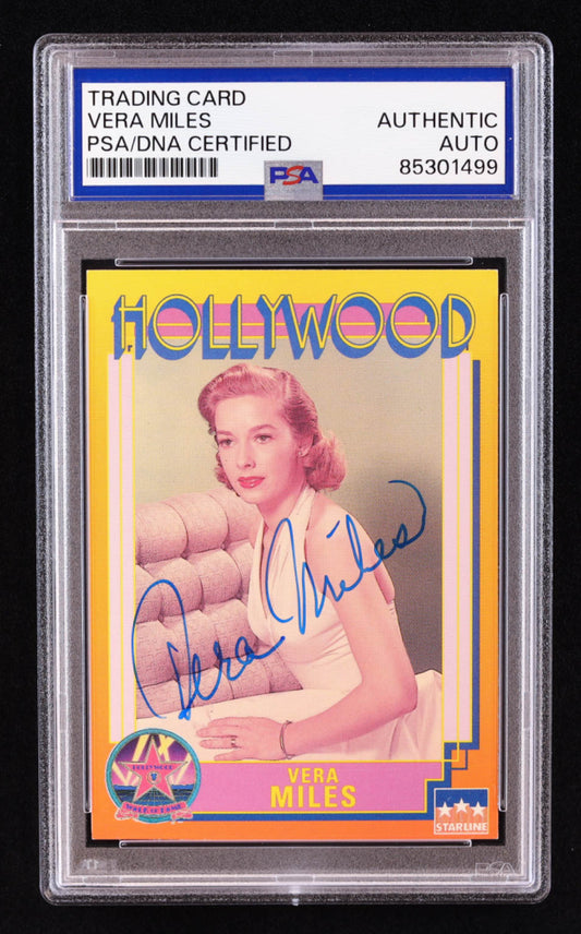 Vera Miles Signed 1991 Starline Hollywood Walk of Fame #142A (PSA)