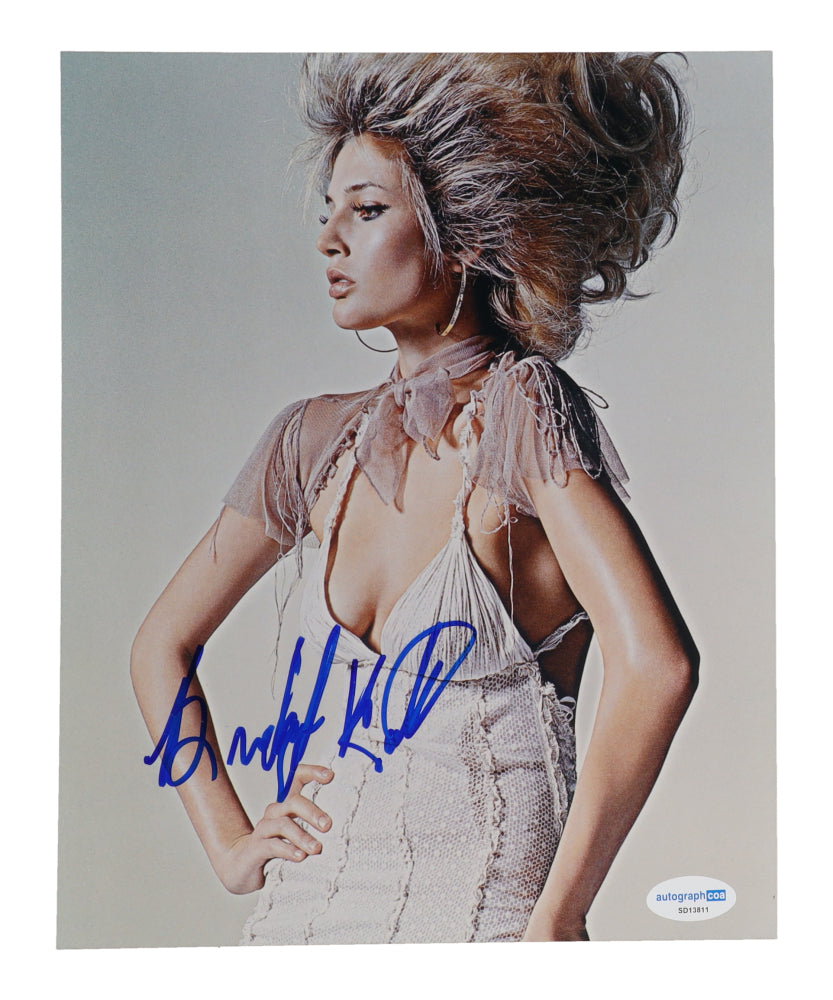 Bridget Hall Signed 8x10 Photo (AutographCOA) - American Model