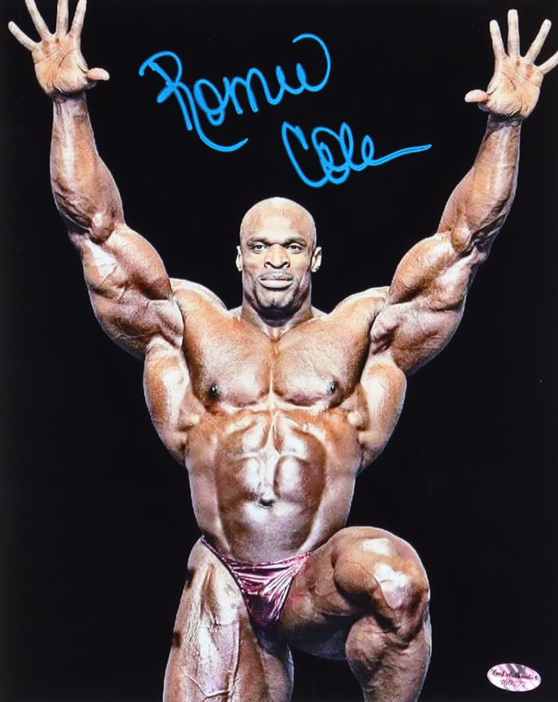 Ronnie Coleman Signed 8x10 Photo (Leaf)