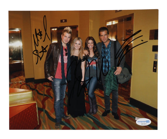 "Gloriana" 8x10 Photo Signed (ACOA) by Cheyenne Kimball, Mike Gossin, Rachel Reinert & Tom Gossin