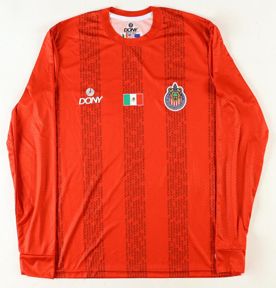 Oswaldo Sanchez Signed (JSA) Club Deportivo Guadalajara Jersey