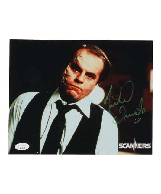 Michael Ironside Signed "Scanners" 8x10 Photo (JSA) - Darryl Revok