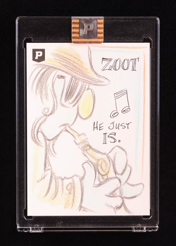 Zoot | The Muppets | Original Art Sketch Card by Guy Gilchrist (1/1 Original Art) World Renowned Illustrator | Jim Henson’s cartoonist