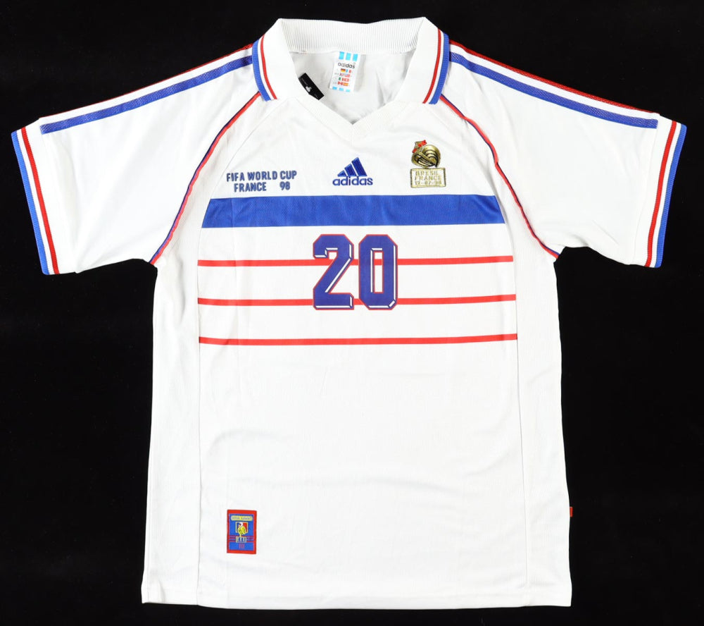 David Trezeguet Signed (Beckett) Team France Jersey