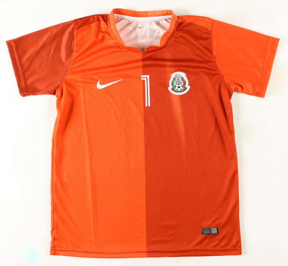Oswaldo Sanchez Signed (JSA) Team Mexico Jersey Inscribed 