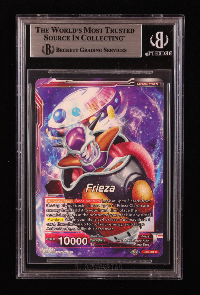 Linda Young Signed Frieza // Frieza, the Planet Wrecker C 2020 Dragon Ball Super Universal Onslaught #BT9001 (BGS)