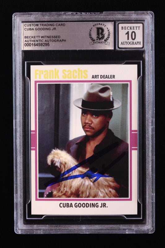Cuba Gooding Jr. Signed "As Good as It Gets" Custom Trading Card (BGS | Auto 10) Beckett Witnessed