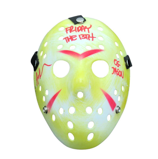 Ari Lehman Signed (JSA) "Friday the 13th" Jason Voorhees Mask Inscribed "OG Jason" & "Friday The 13th!" - JSA Witnessed