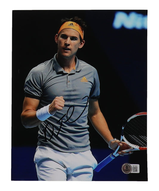 Dominic Thiem Signed 8x10 Photo (Beckett)