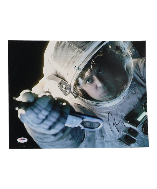 George Clooney Signed "Gravity" 11x14 Photo (PSA) Matthew "Matt" Kowalski